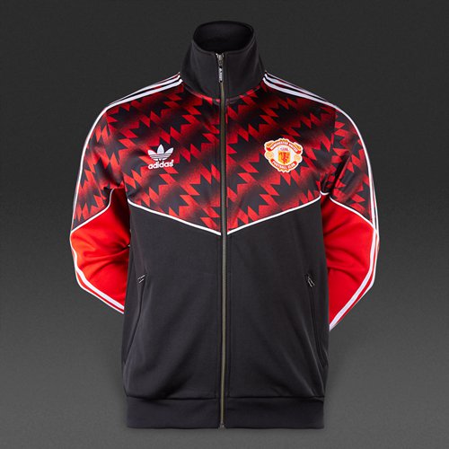 Adidas Originals Manchester United Tracktop Black for Men